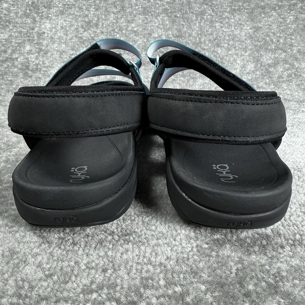 Ryka Sandals Women's 10M Savannah III Black Adjustable Sport Hiking Trekking - Picture 4 of 8